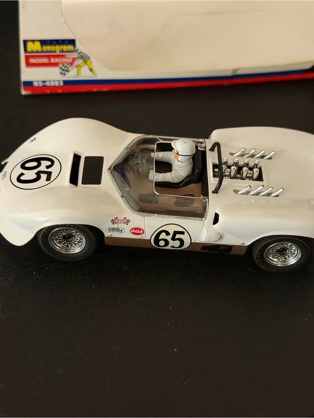 Chaparral 2 Road America June Sprints 1965 Die-Cast Toy Car - White